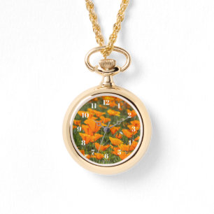 Montre California Poppy Field Gold