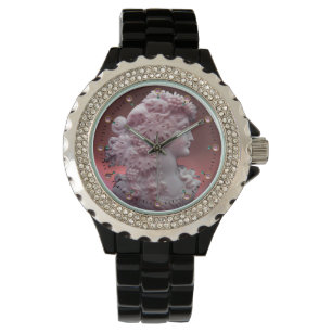 MONTRE CAMEO ANTIQUE, DAME AUX RAISONS ET AUX GRAPEVINES