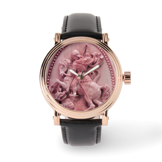 MONTRE CAMEO ANTIQUE / SAINT GEORGE AVEC DRAGON (Recto)