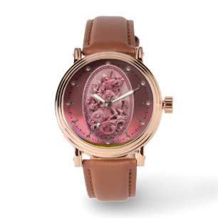 MONTRE CAMEO ANTIQUE / SAINT GEORGE AVEC DRAGON