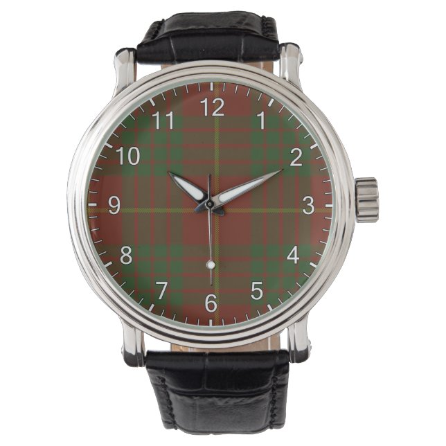 Montre Cameron Clan Tartan (devant)