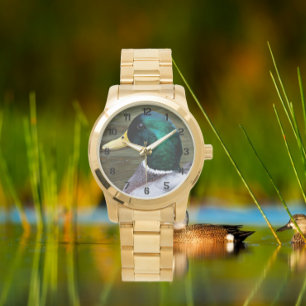 Montre Camion de canard de mer vert