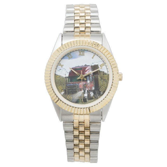 Montre Camion de transport lourd #Chaîne de surveillance  (devant)