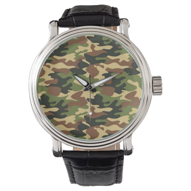 Montre camouflage (devant)