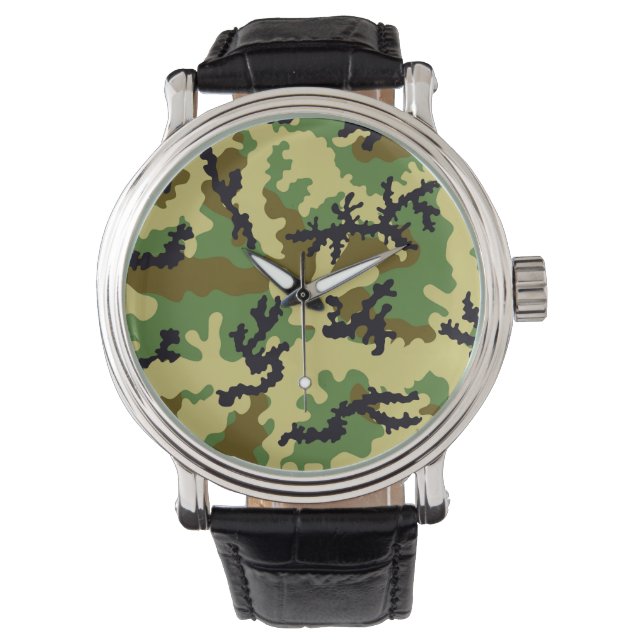 Montre Camouflage des bois (devant)