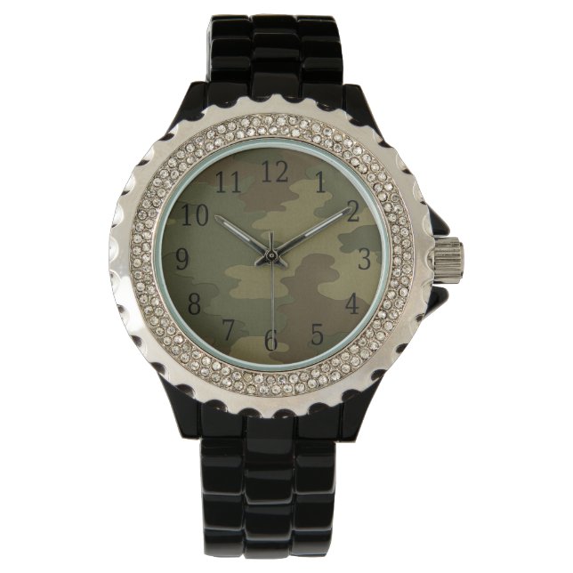 Montre Camouflage Sombre (devant)