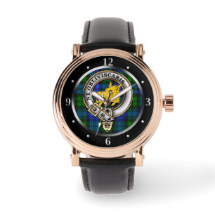 Montre Campbell Clan Badge & Tartan