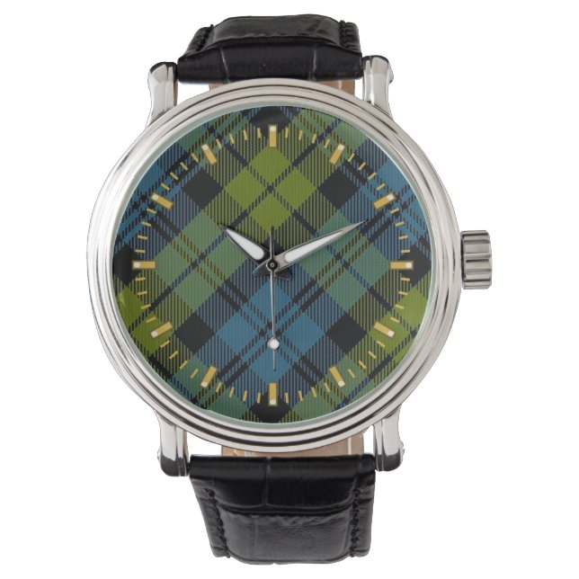 Montre Campbell Tartan Watch (devant)