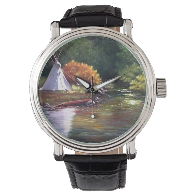 Montre Camping au bord du Wrist Watch (devant)