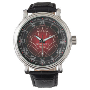 Montre Canada depuis 1867 Airbrushed Watch