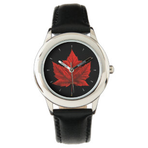 Montre Canada Watch Canada Maple Leaf Souvenir Wistwatch