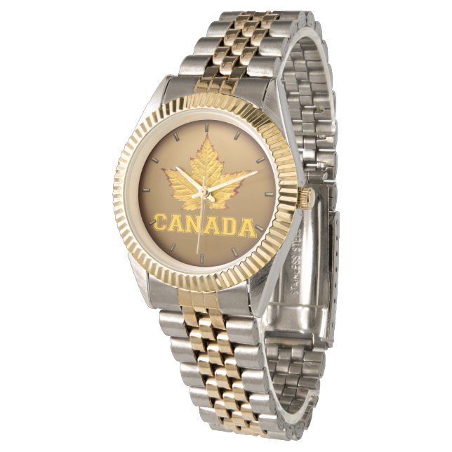 Montre Canada Watch Canada Maple Leaf Souvenir Wistwatch (Incliné)