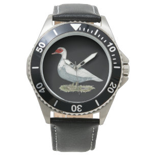 Montre Canard mousseux bleu