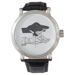 Montre Canard Silhouette main