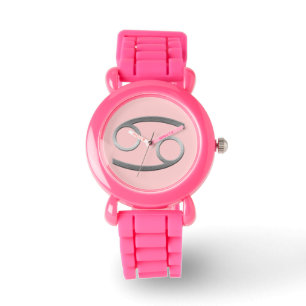Montre cancer - argent