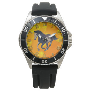 Montre Canotage Pinto American Paint Horse Wristwatch