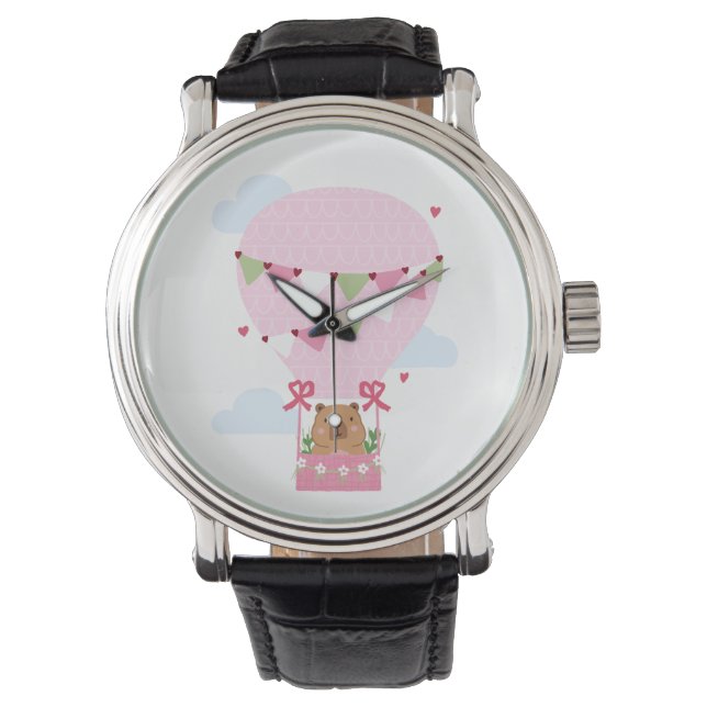 Montre Capybara Birthday Party Kids Watch (devant)