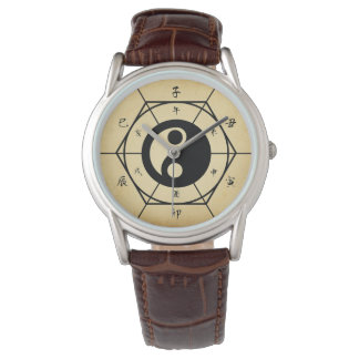 Montre Caractères chinois composer avec Taichi Ying et Ya