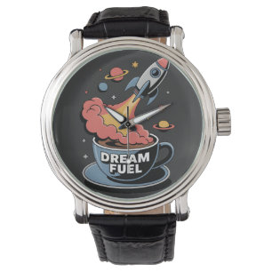 Montre Carburant de rêve Graphique : Fusée décollant du c