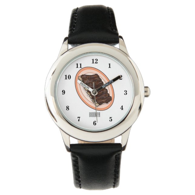 Montre Caricature à côtes courtes (devant)