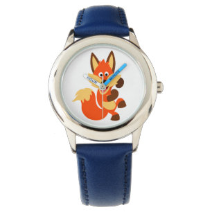 Montre Caricature de danse mignonne Fox Watch