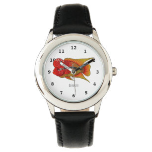 Montre Caricature de poisson cichlide à fleur