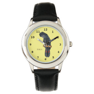 Montre Caricature d'oiseau à queue rouge