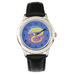 Montre Caricature humoristique murène verte