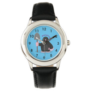 Montre Caricature mole joyeux