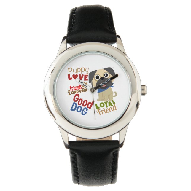 Montre Carlin Dog meilleur ami (devant)