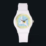 Montre Carousel Rabat par Juin Erica Vess<br><div class="desc">Montez avec cette impression de lapin de carrousel par Juin Erica Vess. Créez un parc d'attractions sur le mur de la crèche de votre enfant avec cette impression dès aujourd'hui !</div>