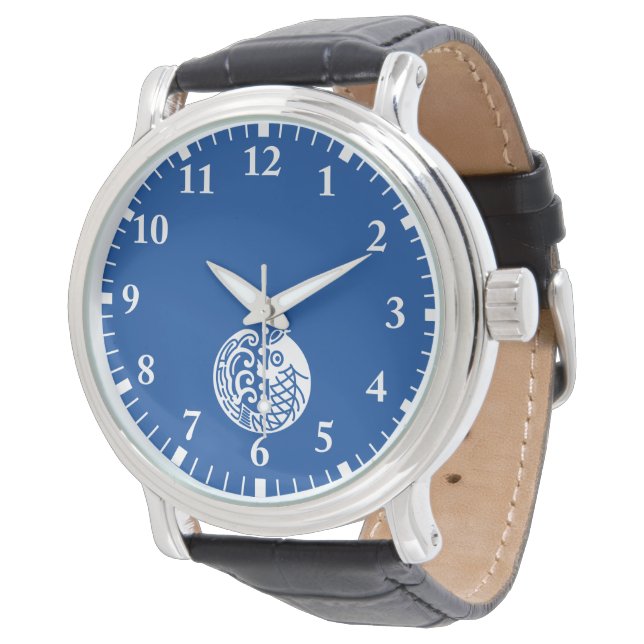 Montre Carpe et onde (Incliné)