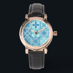 Montre Carreaux décorés en bleu et blanc<br><div class="desc">Divers carreaux ornés peints à la main avec des éléments floraux</div>