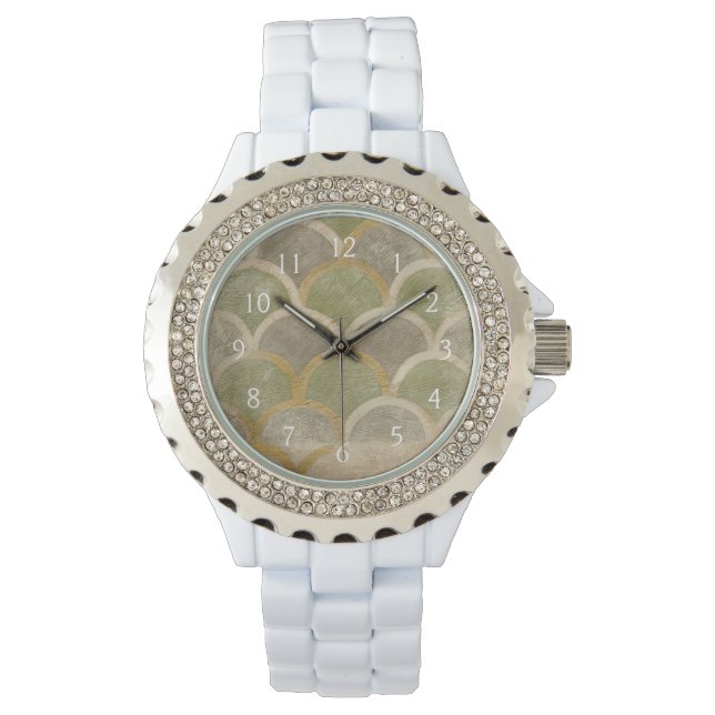 Montre Carrelage de pierre design par Chariklia Zarris (devant)