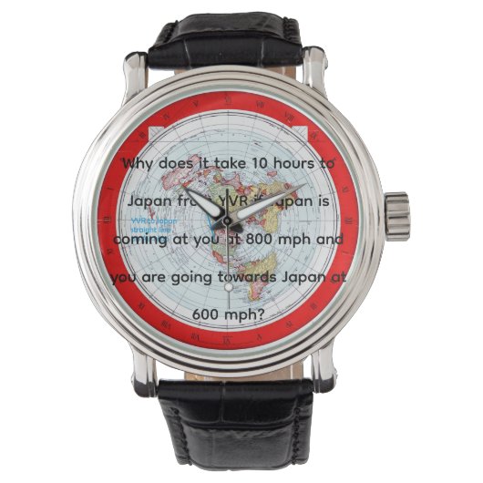 Montre Carte aérienne (devant)