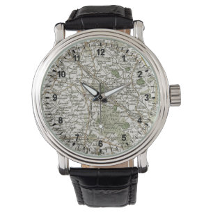 MONTRE CARTE DU STAFFORDSHIRE, 1793