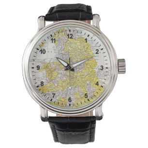 MONTRE CARTE : L'ANGLETERRE ET LE PAYS DE GALLES