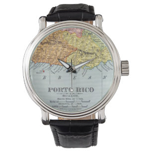 MONTRE CARTE : PORTO RICO, 1900