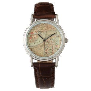Montre Carte Vintage de Londres Thames