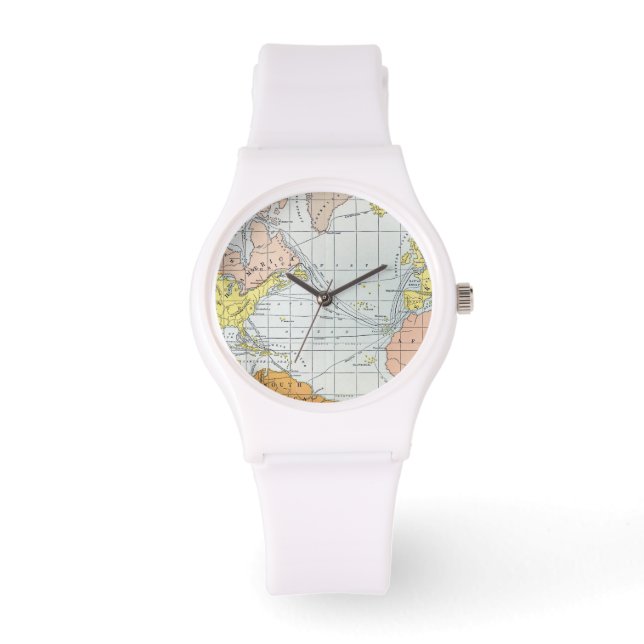 MONTRE CARTE : VOYAGES ATLANTIQUES (Recto)