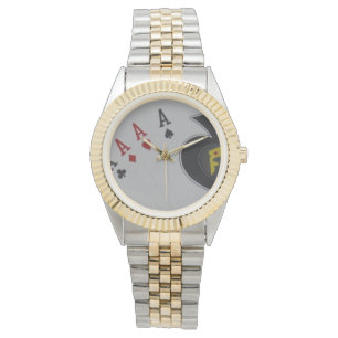 Montre Cartes De Poker Aces Quads,