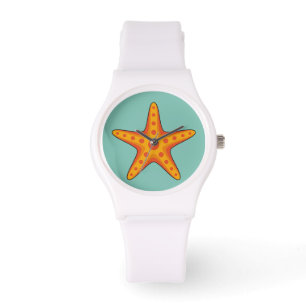 Montre Carton d'Épis orange mignon