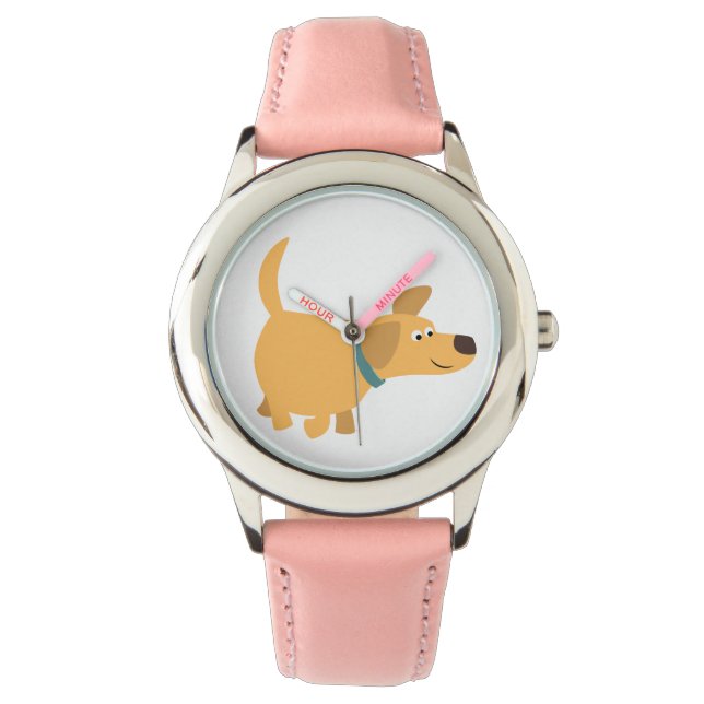 Montre Carton mignon Yellow Labrador Watch (devant)