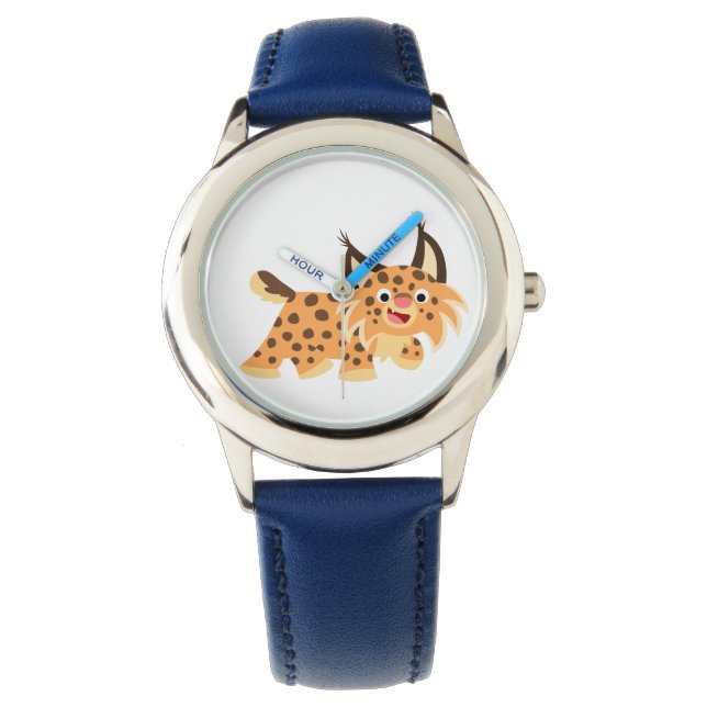 Montre Cartoon Facetite Bobcat Watch (devant)