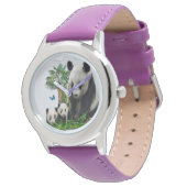 Montre Cas de téléphone Panda Bear (Incliné)