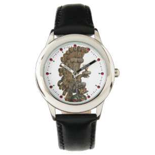 MONTRE CASQUE DE NUIT ANTIQUE AVEC AILE