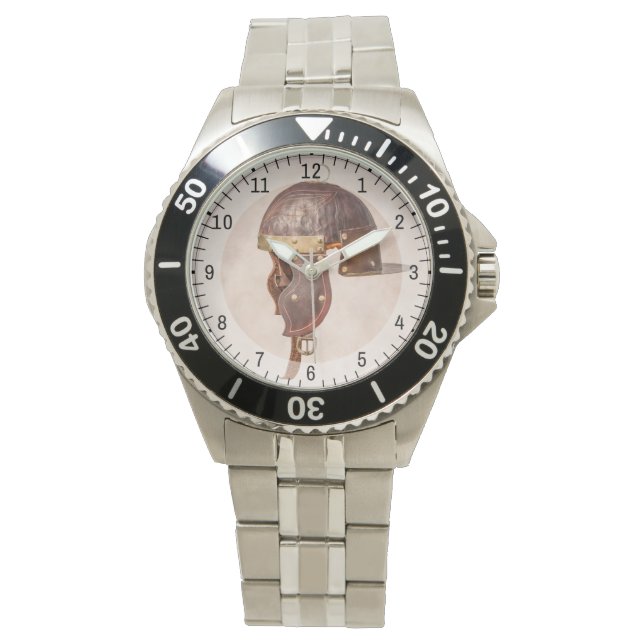 Montre Casque militaire romain antique (devant)