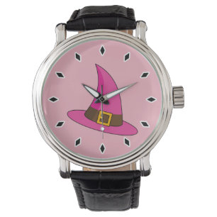 Montre Casquette de sorcière rose