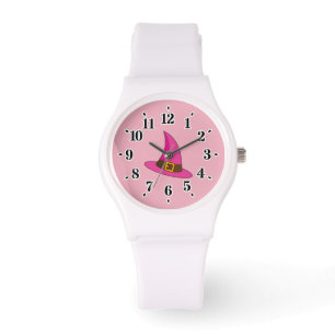 Montre Casquette de sorcière rose