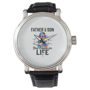 Montre Casse-tête ruban père et fils meilleurs amis pour